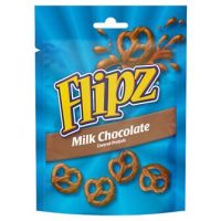 ?Import Items? Flipz Milk Chocolate Pretzels 100g