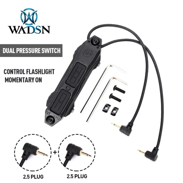 WADSN New Tactical Augmented Remote Dual Switch Pressure For DBAL A2