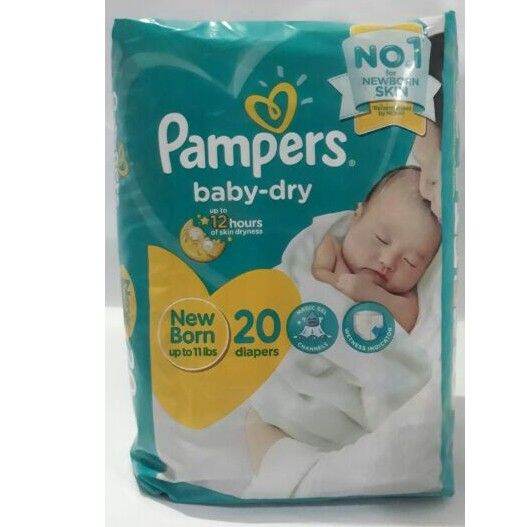 Pampers Baby Dry NB 20sZBz | Lazada PH