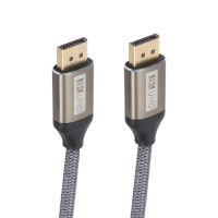 Displayport เคเบิ้ลชายกับชาย8พัน DP 1.4แสดงพอร์ตเคเบิ้ลอะแดปเตอร์สำหรับวิดีโอเสียงแล็ปท็อปพีซีทีวีโปรเจคเตอร์1เมตร2เมตร3เมตร5เมตร Dropship