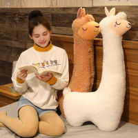 ANA Fluffy Alpaca แสน Alpaca Plush สุดน่ารักตุ๊กตาหนานุ่มคอยาวหมอนเบาะโซฟาการ์ตูนตุ๊กตามือ