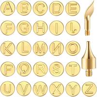 28 Pieces Of Wooden Burning Tip Letters Wooden Burning Tools Personalized SetsUsed For Carving Craft Wood Burning DIY