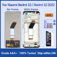 6.5 "สำหรับ Xiaomi Redmi 10 / Redmi 10 2022ไร้กรอบเปลี่ยนชิ้นส่วนจอสัมผัสแอลซีดีของเครื่องแปลงดิจิทัล