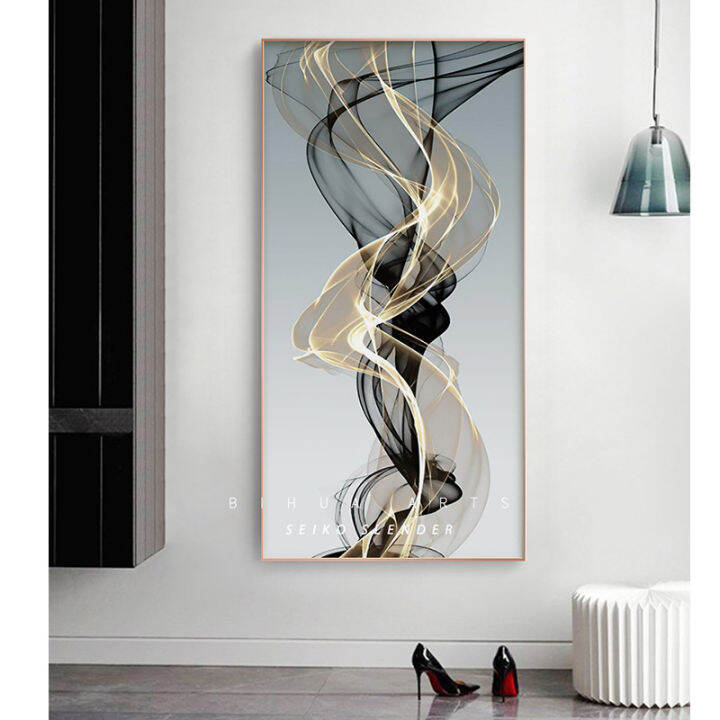 80x160CM Modern Big Size Modern Abstract Art Streamer Picture Nordic ...