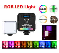 ไฟ Vlog ขนาดเล็กแบบพกพาสตูดิโอวิดีโอไฟ LED RGB แบบ Selens สำหรับกล้อง DSLR 2023ใหม่