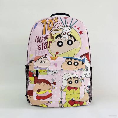 Crayon Shin-chan Backpack for Women Men Student Large Capacity Fashion Personality Multipurpose Female Bags