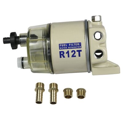 THLT4A 1 Piece R12T Boat for -Marine Spin-on Fuel Filter / Water Separator New 120At ABS