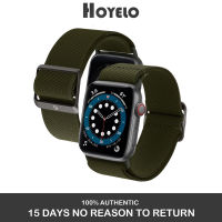 Hoyelo Apple Watch Series 7 / 8 / SE (2022 / 2020) / 6 / 5 / 4 / 3 / 2 / 1 (45mm / 44mm / 42mm) Watch Band Lite Fit