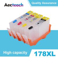 Aecteach หมึกปริ้นเตอร์178 Xl ตลับหมึกสำหรับ Hp Photosmart 5510 5511 5512 5514 5515 5520 5521 6510 6512 6515 6520เครื่องพิมพ์7510 6521