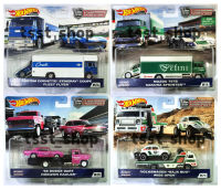 Hot wheels 1/64 Metal premium Team Transport ล้อยาง ยกเซต/แยก