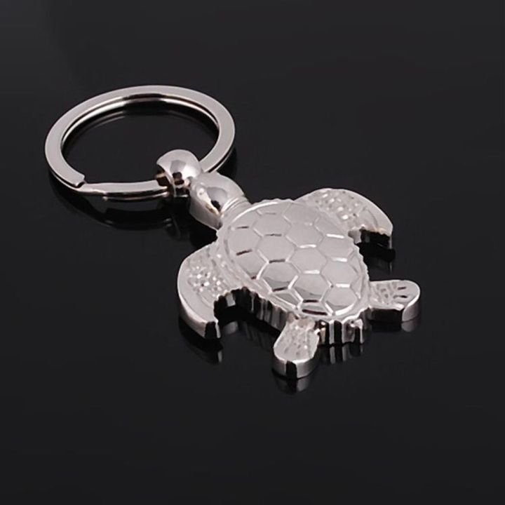 พวงกุญแจกระเป๋ากุญแจสายโซ่ที่น่ารักน่ารักพวงกุญแจคริสต์มาสพวงกุญแจพวงกุญแจเต่าทะเล