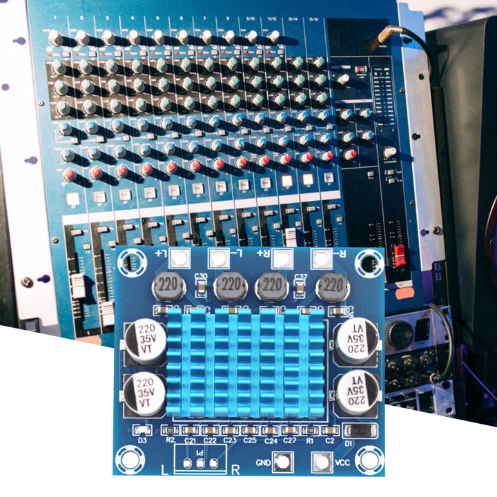 เครื่องขยายเสียงออดิโอสองช่อง-pcb-สำหรับโฮมเธียเตอร์เครื่องขยายเสียงภาคปฏิบัติอุปกรณ์อิเล็กทรอนิกส์เครื่องขยายเสียง