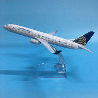 1:400 16ซม. เครื่องบินโดยสารโบอิ้ง B737-800 N27213 Continental Airlines โลหะผสม Airbus Juguetes ของเล่นเครื่องบินรุ่นสะสม