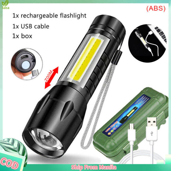 【Cheap Price】LST XPE+Police Cree Mini LED Built-in Battery Flashlight ...