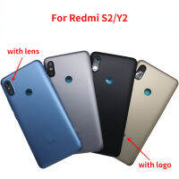 ต้นฉบับสำหรับ Xiaomi R Edmi S2ด้านหลังปกหลังประตู R Edmi Y2กรณีที่อยู่อาศัยด้วยปุ่มด้านข้าง + กล้องแฟลชเลนส์อะไหล่