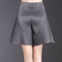 Factory Outlet Loose Waist Wear In Summer Shorts, WomenS Clothing, Three Houses High Thin Pants, Pleated