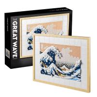 NEW LEGO Ideas 1810pcs The Great Wave Off Kanagawa Starry Night Art Model Building Blocks Bricks Educational Toys For Kids Gifts 31208