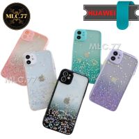 ?เคสขอบสี กากเพชร กล้องขอบ Huawei P30 lite honor 20 nova 5T Y5 2018 Y5 2019 Y5 Y9 prime Y9S Y9 2019 #231?