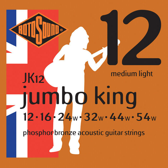 rotosound-jk12-12-54w-jumbo-king-สายกีตาร์โปร่ง