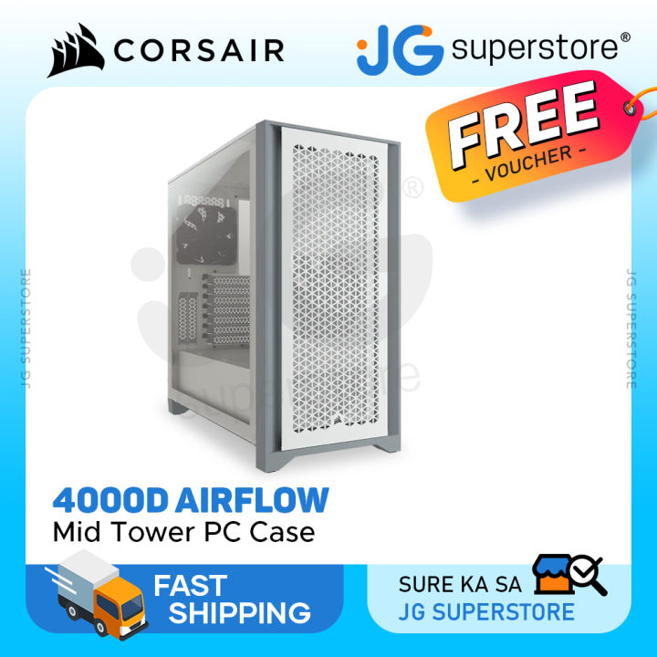 Corsair 4000D Airflow Mid-Tower ATX Desktop Case CC-9011200-WW