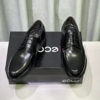 Original Ecco mens Fashion casual shoes Walking shoes Office shoes Work shoes Leather shoes XMD107