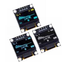 HOV9972 SDA SSD1306 12864 สมาร์ท อิเล็กทรอนิคส์ สำหรับ Arduino 0.96 นิ้ว โมดูลแสดงผล OLED บอร์ดหน้าจอ LCD กระดานดำ โมดูล LCD