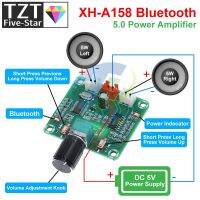 【YF】☒♀  XH-A158 ultra clear Bluetooth 5.0 power amplifier board pam8403 wireless speaker 5Wx2