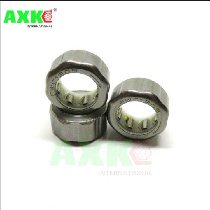 axk-10ชิ้นแบริ่ง-hf081412-ewc0812นอกแหวนแปดเหลี่ยมลูกกลิ้งเข็มทางเดียวแบริ่ง8-14-12มม