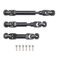 3Pcs Metal Drive Shaft CVD Driveshaft for TRAXXAS TRX6 TRX-6 G63 6X6 1/10 RC Crawler Car Upgrade Parts