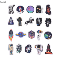 TANG 50pcs spaceman Spaceport สเก็ตบอร์ดสติกเกอร์แล็ปท็อปสติกเกอร์