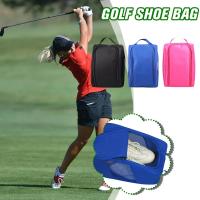 Portable Golf Shoe Holder Bag Lightweight Nylon Golf Shoe Carrier Pouch Organization Pouch Sports Accessories 32X22x12cm