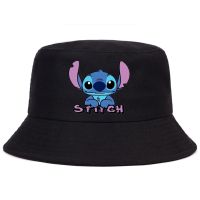 ☌▤❉ Anime Lilo Stitch bucket hat cute trend Stitch hat for men fisherman hat Fashion Style beach hat for women