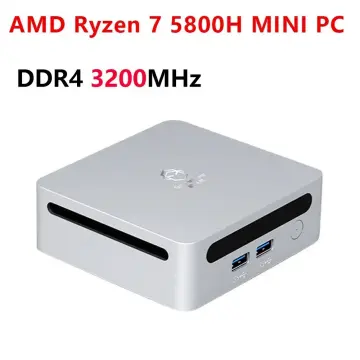 Mini PC AMD Ryzen 7 5800H Windows 11 32GB RAM 512GB SSD Desktop Gaming  Computer