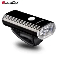 EasyDo Bike Light Rainproof USB Rechargeable LED Large Capacity Battery MTB Front Lamp Headlight Aluminum Ultralight Flashlight