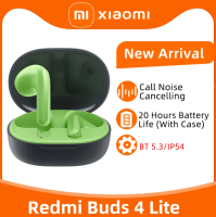 ดอกตูม Xiaomi Redmi ดั้งเดิม4 Lite TWS บลูทูธหูฟัง5.3ระบบตัดเสียงรบกวนแบบแอกทีฟแบตเตอรี่อายุการใช้งานยาวนาน IP54ตูม4รุ่นเยาวชน