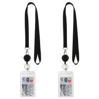 【CW】☬❣►  Name Card Holder keychain Accessories Badges Set Lanyard ID Neck Straps Business Holde