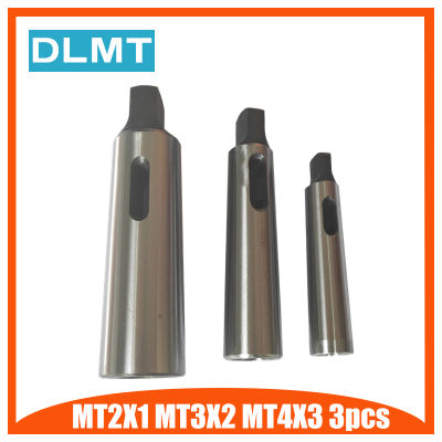 3pcs morse taper sleeve adapter MT1 to MT2 MT2 to MT3 MT3 to MT4 Morse Taper Adapter Reducing Drill Sleeve