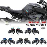 3D Stickers Tank side Protectors Compatible For Yamaha MT-10 MT 10 SP 2022 -