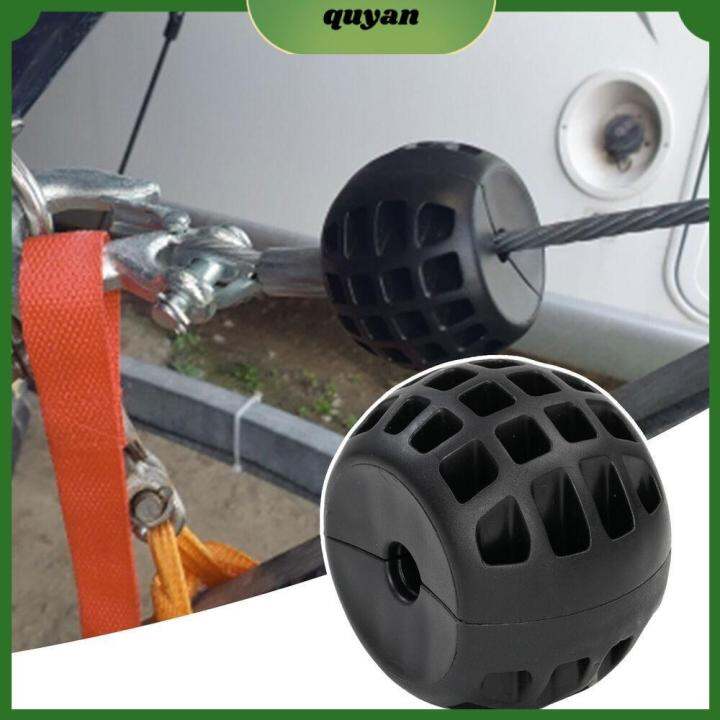 QUYAN Rubber Rope Commander Line Save Winch Guard ATV UTV Winch Cable
