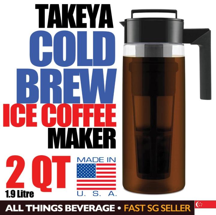 Takeya Coffee Maker, Cold Brew, 2 Quart