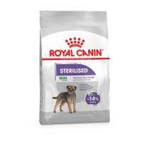 พลาดไม่ได้ โปรโมชั่นส่งฟรี [1kg] Royal Canin Mini Sterlised ควบคุมน้ำหนักสุนัขพันธุ์เล็ก หลังทำหมัน