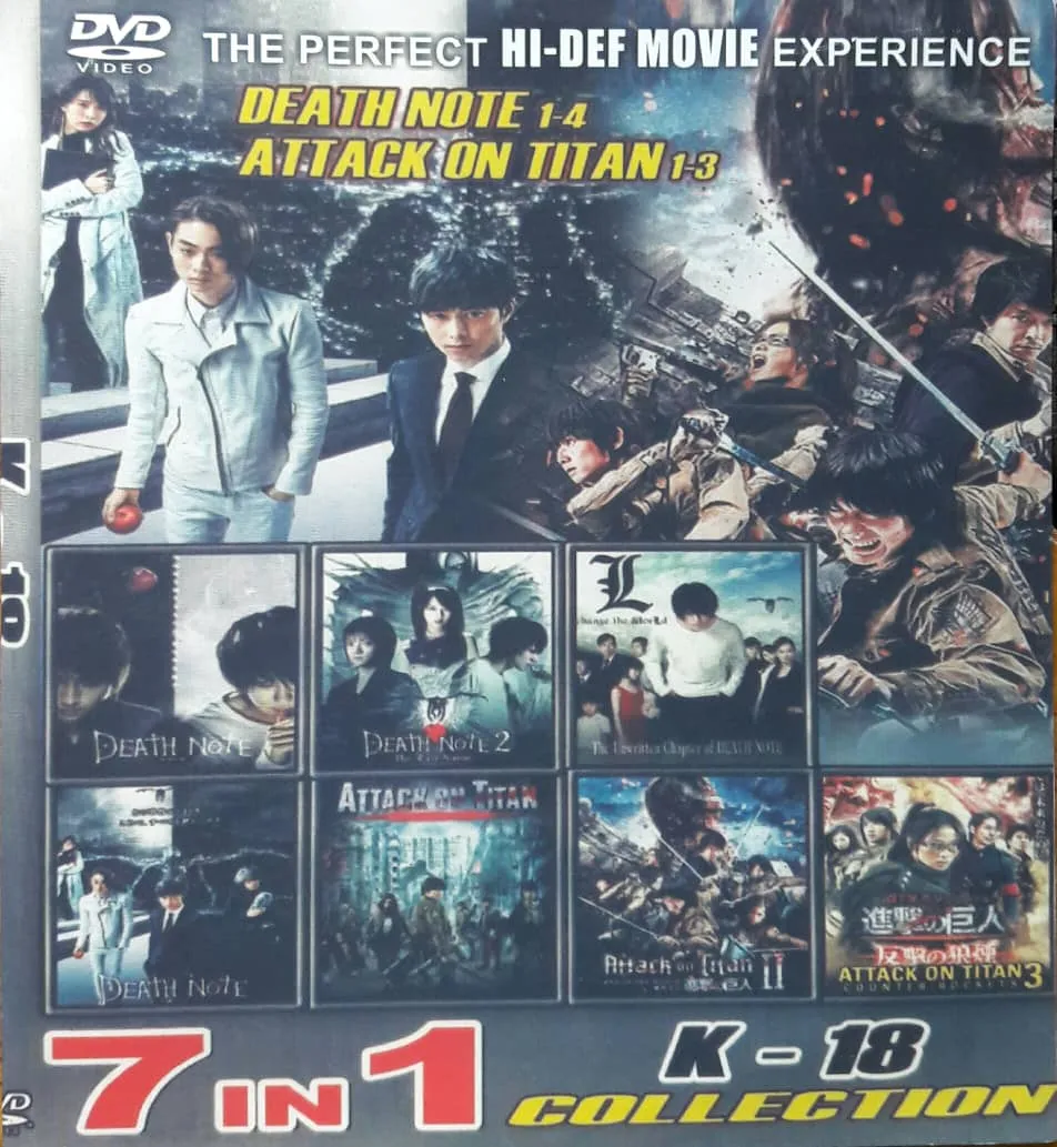 Dvd Korean Movie Death Note Collection 7 In 1 - Movieland682786 | Lazada