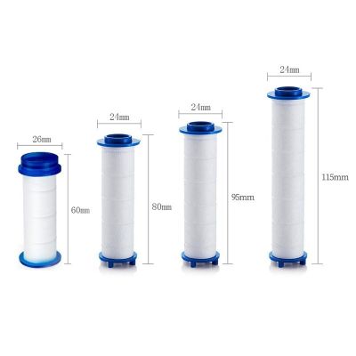 3pcs8/9.5/11.5 Shower Head Replacement PP Cotton Filter Cartridge Water Purification Bathroom Accessory Hand Held Bath Sprayer  by Hs2023