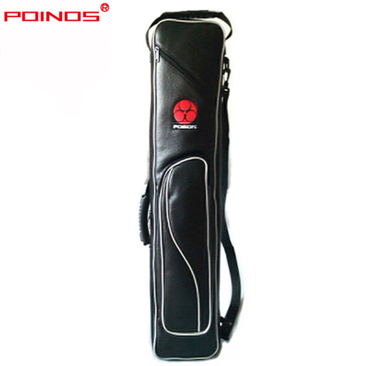 GSE Games & Sports Expert 3x4 Soft Nylon Billiard Pool Cue Case. Waterproof  Billiard Pool Cue Stick Carrying Bag, Holds 3 Butts and 4 Shafts - Burgundy  - Walmart.com