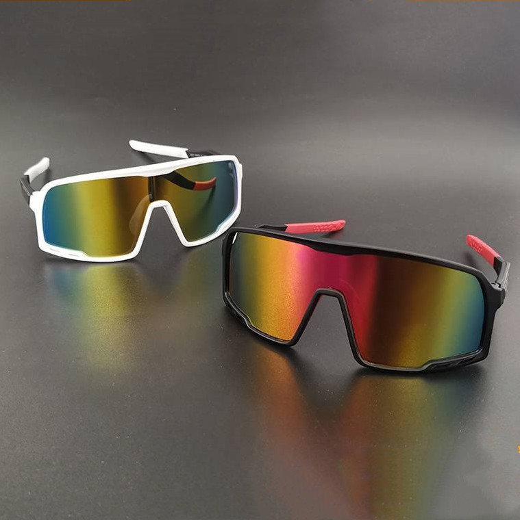 Men Polarized Sports Sunglasses Driving Cycling Ourdoor Riding Square Goggles 