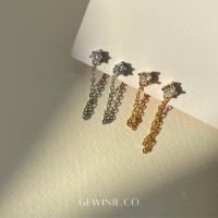 Gewinie.co - Bruce chain earrings