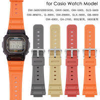 นาฬิกาสำหรับ Casio G SHOCK DW-5600/5000/5030 GWX5600 GWM5610 G5600 GWB5600 GLX5600 GB5600 GW6900 DW6900สายเรซิ่นนาฬิกาข้อมือ