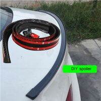 【CC】 Car Spoiler Front Splitter Carbon Rubber Tail Side Skirt Refit Accessories