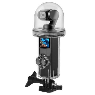 10ชิ้นเคสสำหรับดำน้ำที่มีซองกันน้ำกล้องแบบพกพาของ Osmo เคสดำน้ำที่ป้องกันปลอกหุ้มสำหรับ Dji Osmo กล้องแบบพกพาตัวยึดกล้อง Accessor