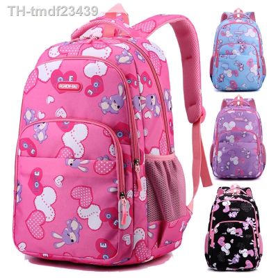 ✕ Mochila impermeável infantil bolsa para alunos do ensino médio meninas adolescentes notas 3-6